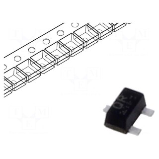 Transistor: N-MOSFET | unipolar | 20V | 0.2A | Idm: 0.4A | 0.15W | SC89
