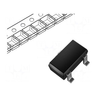 Transistor: N-MOSFET | unipolar | 30V | 0.154A | 0.3W | SC75