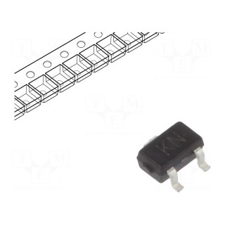 Transistor: N-MOSFET | unipolar | 30V | 0.1A | 0.2W | SOT323