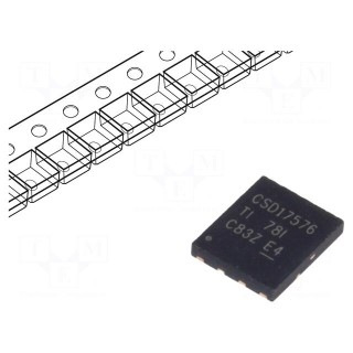 Transistor: N-MOSFET | unipolar | 30V | 100A | 125W | VSON-CLIP8 | 5x6mm