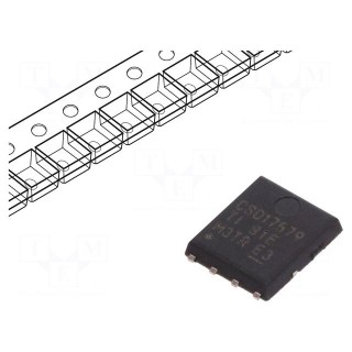 Transistor: N-MOSFET | unipolar | 30V | 25A | 36W | VSONP8 | 5x6mm