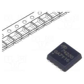 Transistor: N-MOSFET | unipolar | 30V | 32A | 11W | DFN8 | 3x3mm