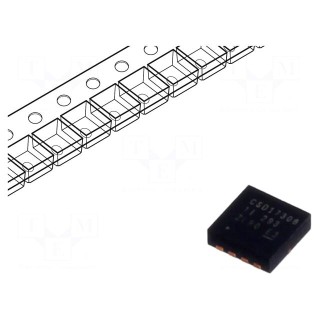 Transistor: N-MOSFET | unipolar | 30V | 50A | Idm: 167A | 2.7W | 3.3x3.3mm