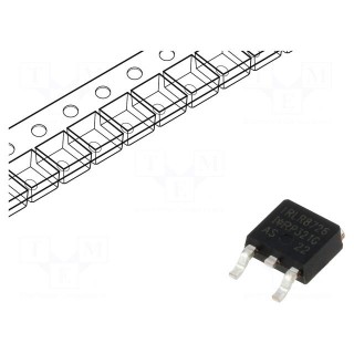 Transistor: N-MOSFET | unipolar | 30V | 61A | Idm: 340A | 75W | DPAK