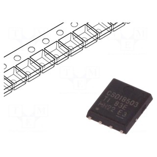 Transistor: N-MOSFET | unipolar | 40V | 100A | 120W | VSONP8 | 5x6mm