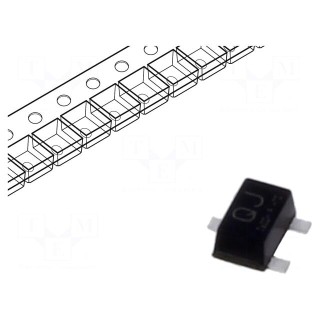 Transistor: N-MOSFET | unipolar | 50V | 200mA | Idm: 0.8A | 150mW
