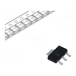 Transistor: N-MOSFET | unipolar | 60V | 1.7A | 3.1W | SOT223