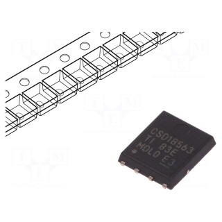 Transistor: N-MOSFET | unipolar | 60V | 100A | 116W | VSONP8 | 5x6mm