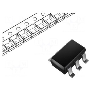 Transistor: N-MOSFET | unipolar | 60V | 300mA | Idm: 1.2A | 0.35W | SOT363