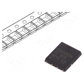 Transistor: N-MOSFET | unipolar | 60V | 50A | 77W | VSONP8 | 5x6mm