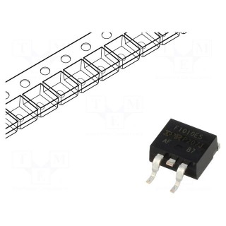 Transistor: N-MOSFET | unipolar | 60V | 59A | Idm: 330A | 200W | D2PAK