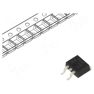 Transistor: N-MOSFET | unipolar | 75V | 75A | Idm: 550A | 200W | D2PAK