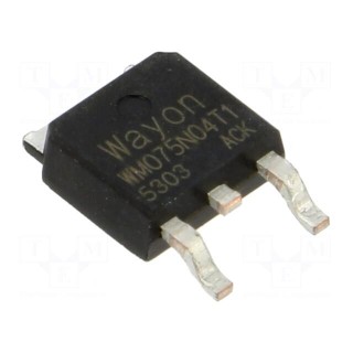 Transistor: N-MOSFET | unipolar | TO252