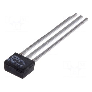 Transistor: N-JFET | unipolar | 20V | 10mA | 0.1W | TO92S | Igt: 10mA