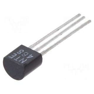 Transistor: N-JFET | unipolar | 35V | 20mA | 0.625W | TO92 | Igt: 50mA