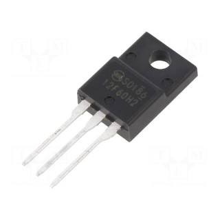 Transistor: N-MOSFET | Hi-PotMOS2 | unipolar | 600V | 12A | Idm: 48A | 90W