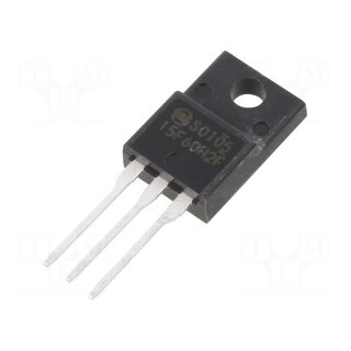 Transistor: N-MOSFET | Hi-PotMOS2 | unipolar | 600V | 15A | Idm: 60A | 95W