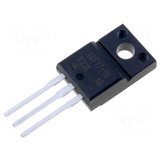 Transistor: N-MOSFET | unipolar | 400V | 3.4A | 40W | TO220FP
