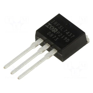Transistor: N-MOSFET | unipolar | 40V | 180A | Idm: 1kA | 230W | TO262