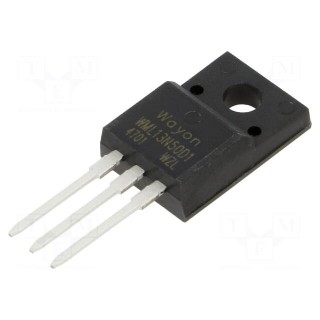 Transistor: N-MOSFET | unipolar | 500V | 13A | TO220FP