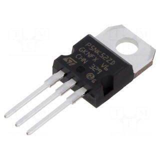 Transistor: N-MOSFET | unipolar | 520V | 2.7A | Idm: 17.6A | 70W | TO220-3