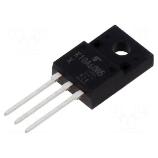 Transistor: N-MOSFET | unipolar | 600V | 9.7A | 30W | SC67