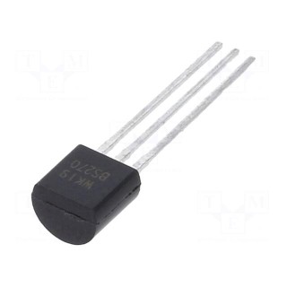 Transistor: N-MOSFET | unipolar | 60V | 0.4A | Idm: 2A | 0.625W | TO92