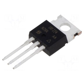 Transistor: N-MOSFET | unipolar | 60V | 17A | Idm: 68A | 60W | TO220AB