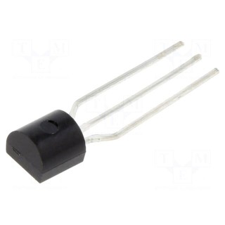 Transistor: N-MOSFET | unipolar | 60V | 500mA | Idm: 1.2A | 0.83W | TO92