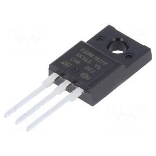 Transistor: N-MOSFET | unipolar | 700V | 5.4A | Idm: 34A | 35W | TO220FP