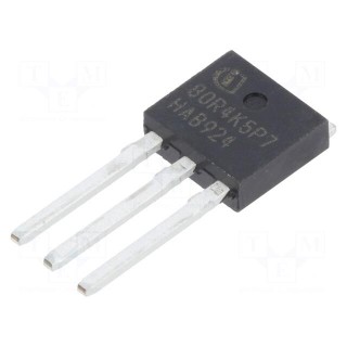 Transistor: N-MOSFET | unipolar | 800V | 1A | Idm: 2.6A | 13W | IPAK