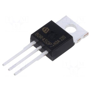 Transistor: N-MOSFET | unipolar | 800V | 7.1A | Idm: 29A | 73W