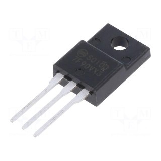 Transistor: N-MOSFET | unipolar | 900V | 7A | Idm: 21A | 95W