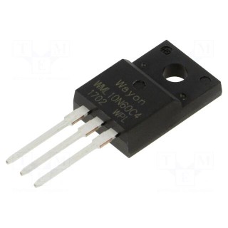 Transistor: N-MOSFET | WMOS™ C4 | unipolar | 600V | 4.8A | Idm: 19A | 27W