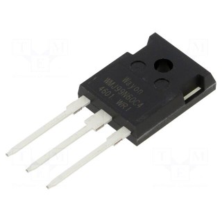 Transistor: N-MOSFET | WMOS™ C4 | unipolar | 600V | 60A | Idm: 350A | 460W