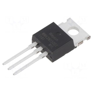 Transistor: N-MOSFET | WMOS™ D1 | unipolar | 1.5kV | 3A | Idm: 12A | 125W