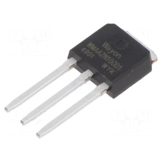 Transistor: N-MOSFET | WMOS™ D1 | unipolar | 1kV | 2A | Idm: 8A | 60W