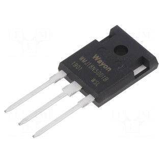 Transistor: N-MOSFET | WMOS™ D1 | unipolar | 500V | 18A | Idm: 72A | 271W