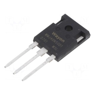 Transistor: N-MOSFET | WMOS™ D1 | unipolar | 500V | 40A | Idm: 160A | 416W