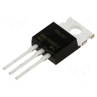 Transistor: N-MOSFET | WMOS™ F2 | unipolar | 600V | 10.5A | Idm: 40A