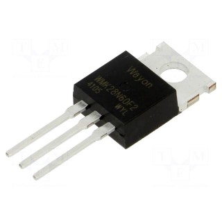 Transistor: N-MOSFET | WMOS™ F2 | unipolar | 600V | 13A | Idm: 65A | 160W