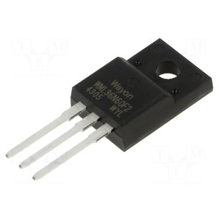 Transistor: N-MOSFET | WMOS™ F2 | unipolar | 600V | 20A | Idm: 100A | 34W