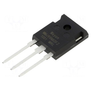 Transistor: N-MOSFET | WMOS™ F2 | unipolar | 600V | 60A | Idm: 350A | 460W