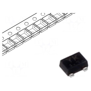 Transistor: P-MOSFET | unipolar | -20V | -0.2A | Idm: -0.8A | 150mW