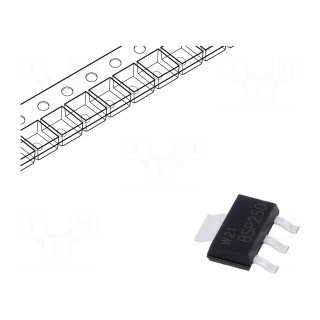 Transistor: P-MOSFET | unipolar | -30V | -3A | Idm: -12A | 1.65W
