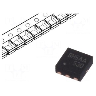 Transistor: P-MOSFET | unipolar | -30V | -6.8A | 2.4W | MicroFET
