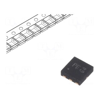 Transistor: P-MOSFET | unipolar | -40V | -4.9A | 0.7W | U-DFN2020-6