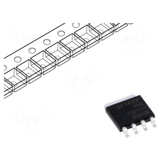 Transistor: P-MOSFET | unipolar | -40V | -46A | Idm: -257A | 110W