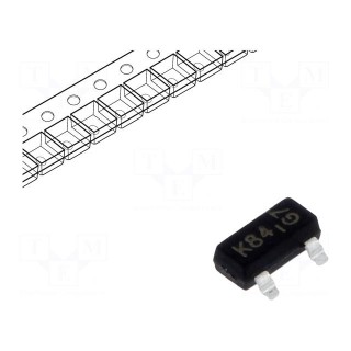 Transistor: P-MOSFET | unipolar | -50V | -0.13A | Idm: -1.2A | 0.3W