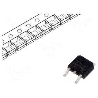 Transistor: P-MOSFET | unipolar | TO252